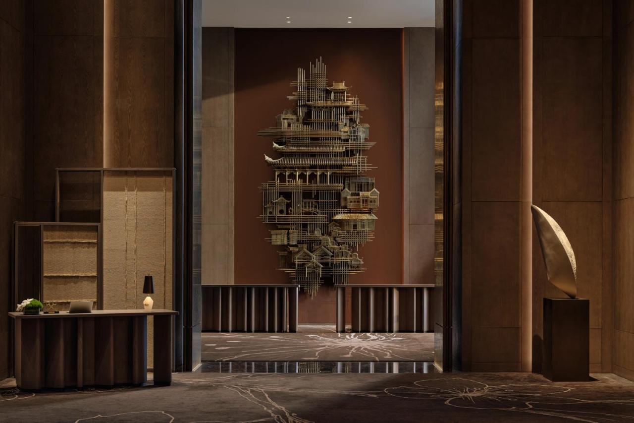 Conrad Shenzhen, The First Art Museum Hotel In Greater Bay Area With The Stunning Bay And Sunset View In The Hotel Terrace Exterior foto